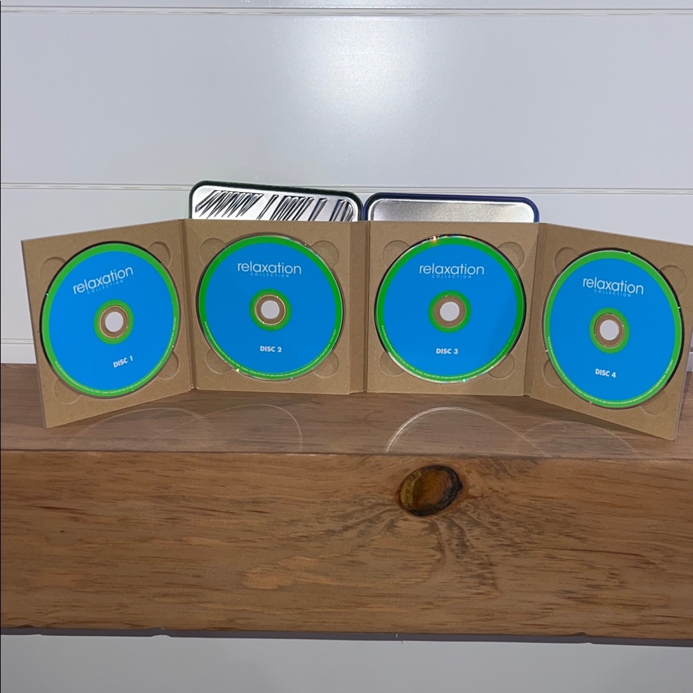 🛍️ 3 for $20 🛍️ - Relaxation Collection 4 CD Pack in Collectable Tin - Picture 3 of 7